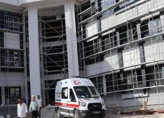 Kilis'te inşaattan düşen 58 yaşındaki işçi hayatını kaybetti
