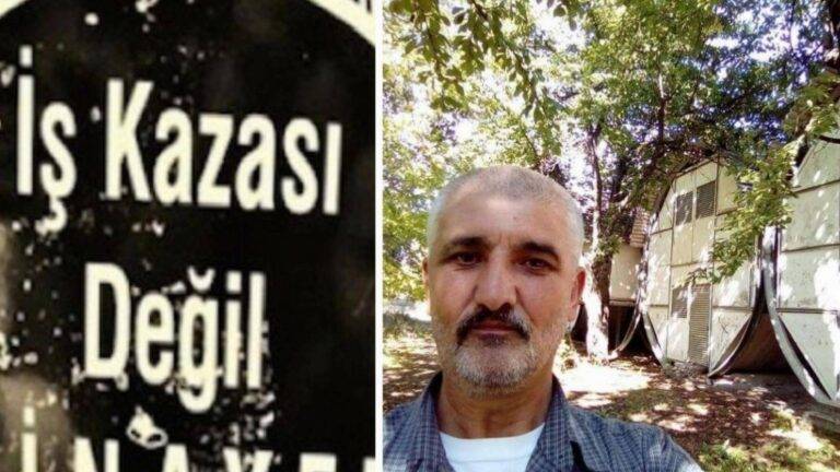 Kütahya'da başına parça düşen 61 yaşındaki Mehmet Yiğit hayatını kaybetti