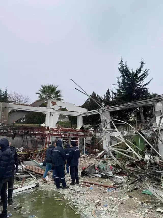 Balıkesir'deki Patlamanın yarattığı hasarın görüntüleri