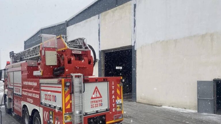 Kayseri'de makineye sıkışan 36 yaşındaki işçi hayatını kaybetti!