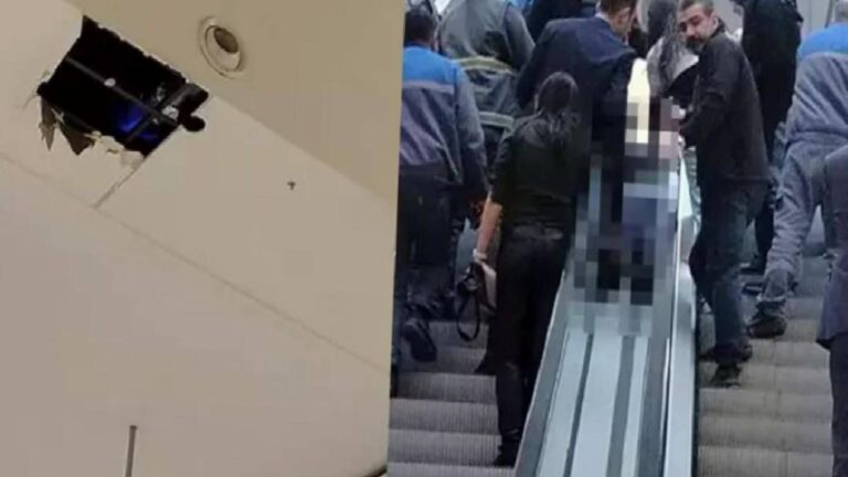 Ankara'da AVM'de tavan çöktü: 50 yaşındaki işçi hayatını kaybetti