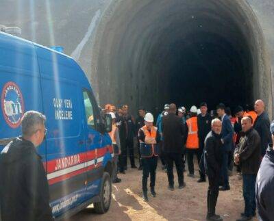 Hızlı tren inşaatında üzerine kaya parçası düşen işçi yaşamını kaybetti!