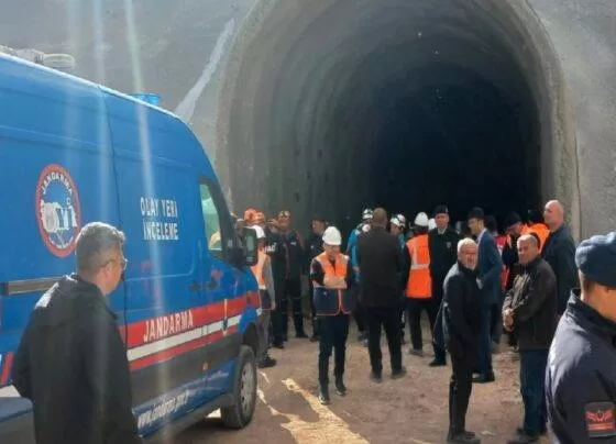 Hızlı tren inşaatında üzerine kaya parçası düşen işçi yaşamını kaybetti!