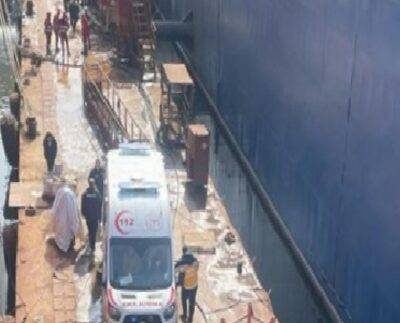 Yalova'da vinç sepetinden düşen 39 yaşındaki işçi hayatını kaybetti