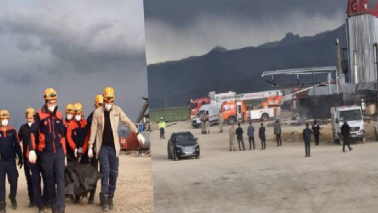 Erzurum'da asfalt üretim tesisinde gaz sıkışması kaynaklı patlamada 1 işçi yaşamını kaybetti