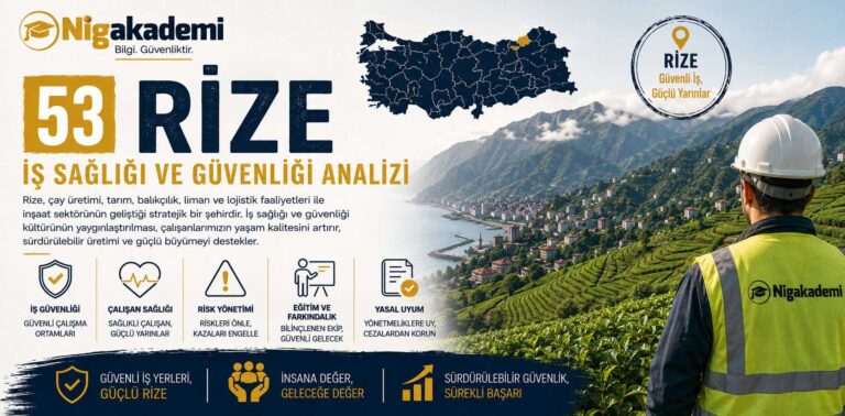 Rize İş Sağlığı ve Güvenliği Analizi 16 Rize İş Sağlığı ve Güvenliği Analizi