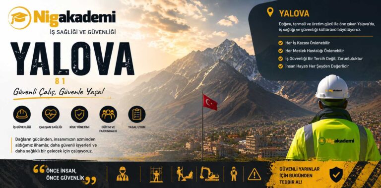 Yalova İş Sağlığı ve Güvenliği Analizi 11 Yalova İş Sağlığı ve Güvenliği Analizi