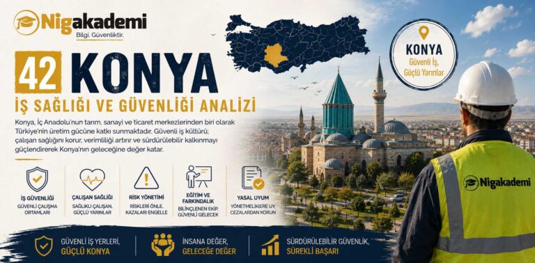 Konya İş Sağlığı ve Güvenliği Analizi 1 Konya İş Sağlığı ve Güvenliği Analizi