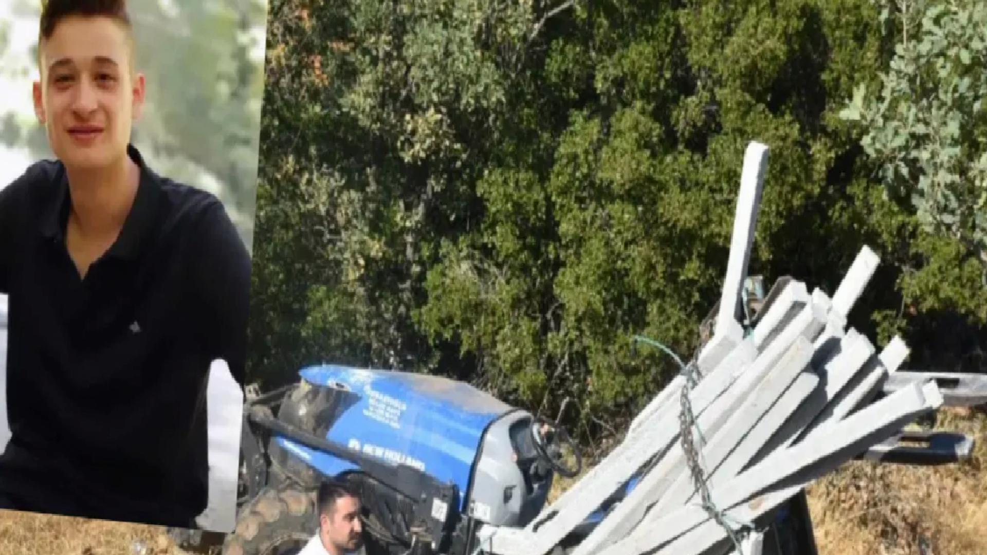 Aydın'da 22 yaşındaki işçi traktör kazasında hayatını kaybetti