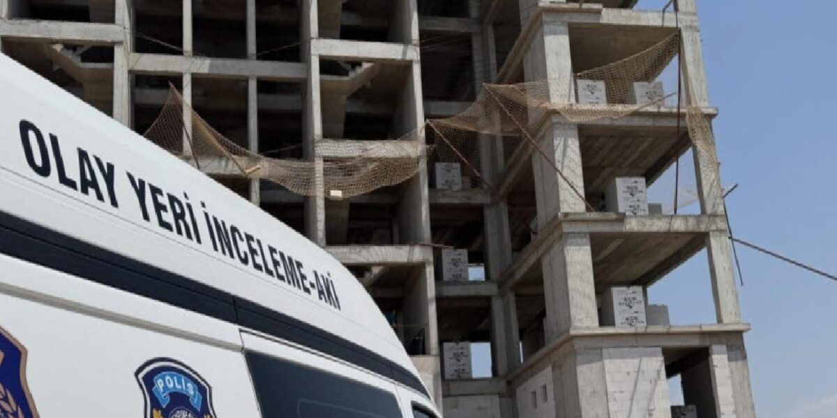 Aydın'da 8. kattan düşen 44 yaşındaki inşaat işçisi hayatını kaybetti!