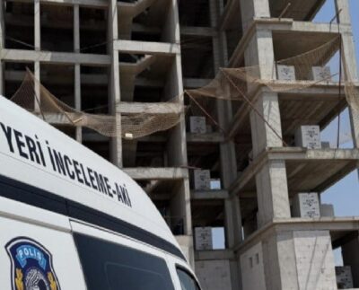 Aydın'da 8. kattan düşen 44 yaşındaki inşaat işçisi hayatını kaybetti!