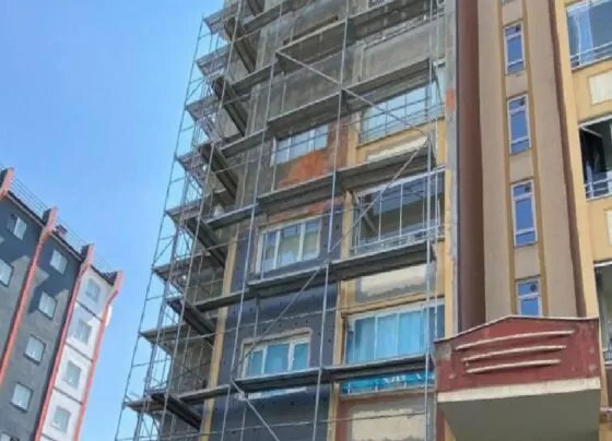 Eskişehir'de inşaatta 43 yaşındaki işçi inşaattan düşerek hayatını kaybetti