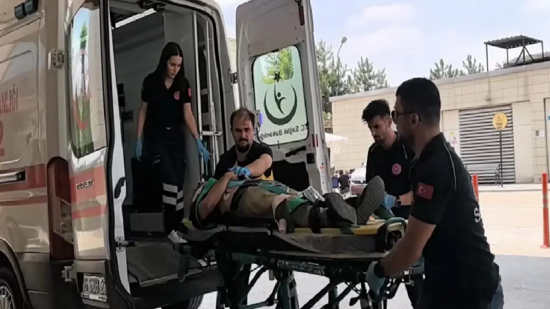 İnegöl'de kereste deposundan düşen 61 yaşındaki işçi hayatını kaybetti