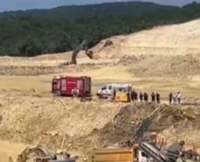 İstanbul Çatalca’da kum ocağında göçükte bir işçi hayatını kaybetti