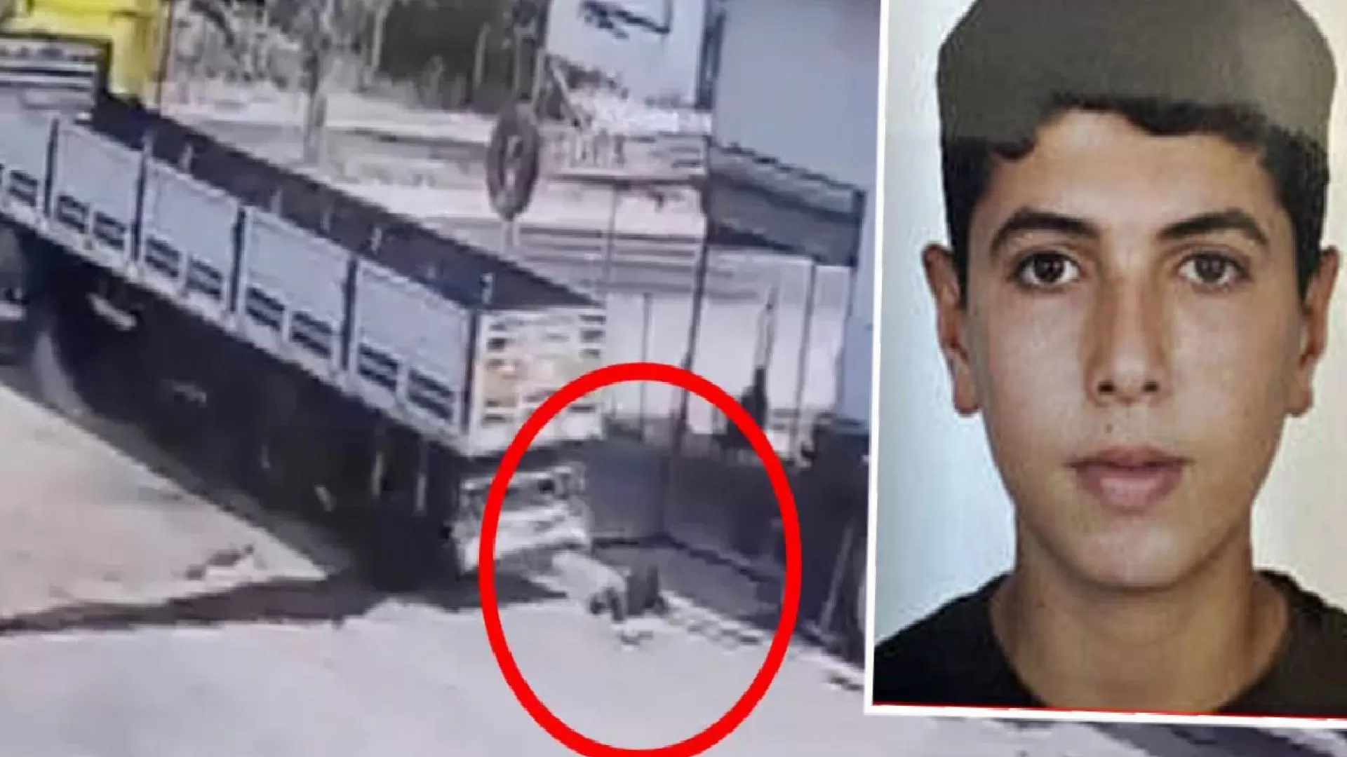 Mersin’de tırın çarptığı 16 yaşındaki genç işçi yaşamını kaybetti