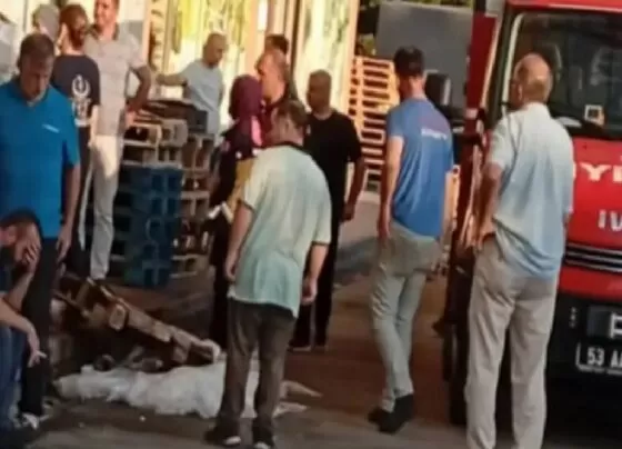 Rize'de yük asansörü ile duvar arasına sıkışan işçi hayatını kaybetti