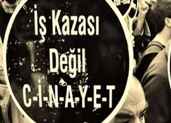 Balıkesir'de çatının çökmesi sonucu düşen 47 yaşındaki işçi hayatını kaybetti