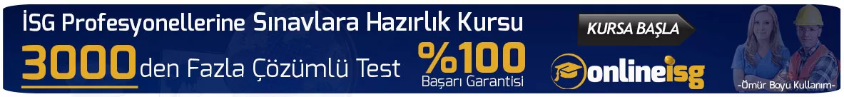 İSG Profesyonelleri İçin Sınavlara Hazırlık Kursu