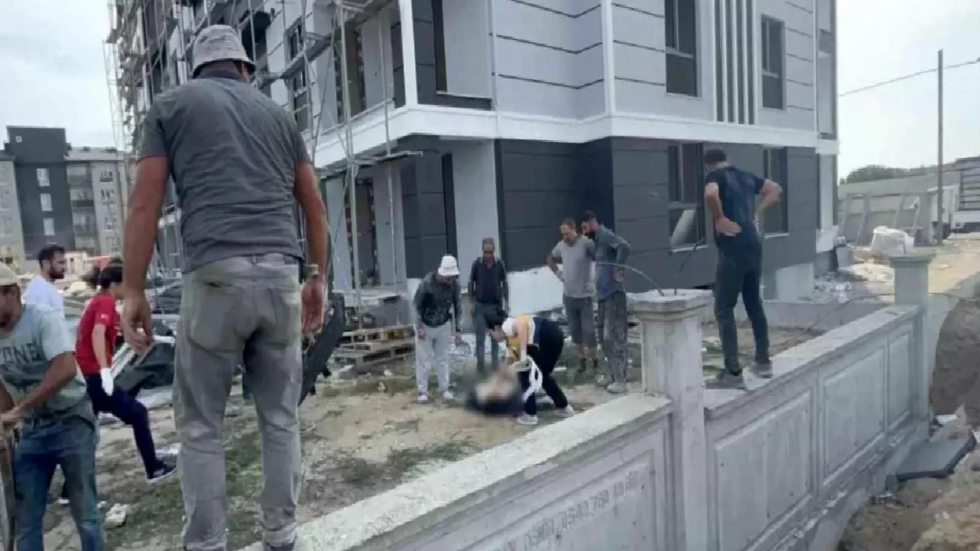 Tekirdağ'da inşaattan düşen 38 yaşındaki işçi hayatını kaybetti