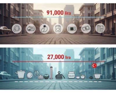 Türkiye'de 91 bin lira almıyorsanız YOKSULSUNUZ!