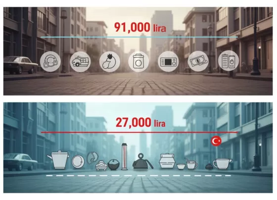 Türkiye'de 91 bin lira almıyorsanız YOKSULSUNUZ!