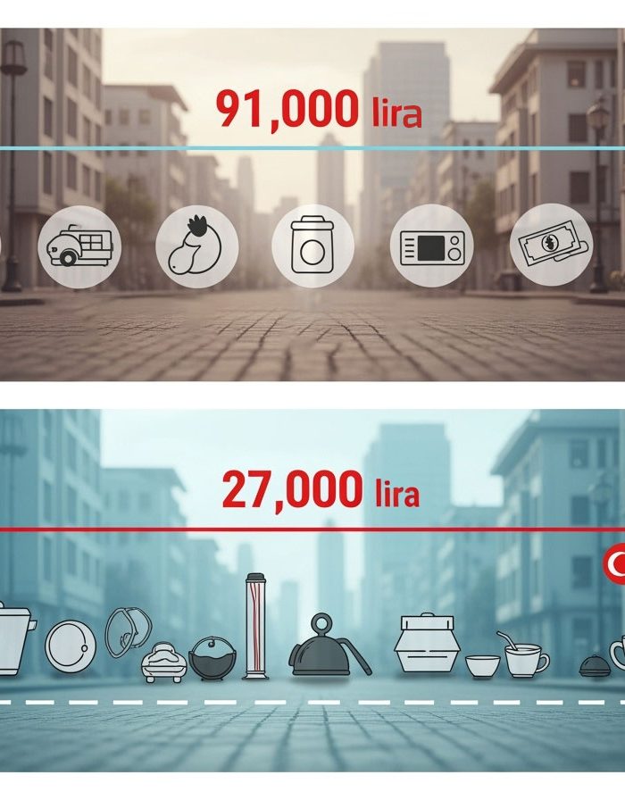 Türkiye'de 91 bin lira almıyorsanız YOKSULSUNUZ!