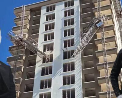 Ankara'da sıva yapmak için kurulan platform kırıldı: 2 işçi hayatını kaybetti