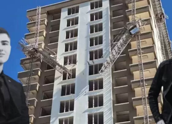 Ankara'da sıva yapmak için kurulan platform kırıldı: 2 işçi hayatını kaybetti