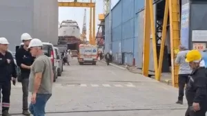 Tuzla tersanesinde karbondioksit tüpü patladı: 1 işçi hayatını kaybetti