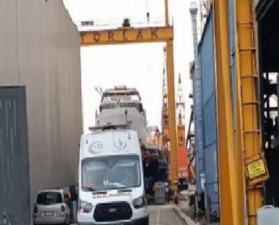 Tuzla tersanesinde karbondioksit tüpü patladı: 1 işçi hayatını kaybetti