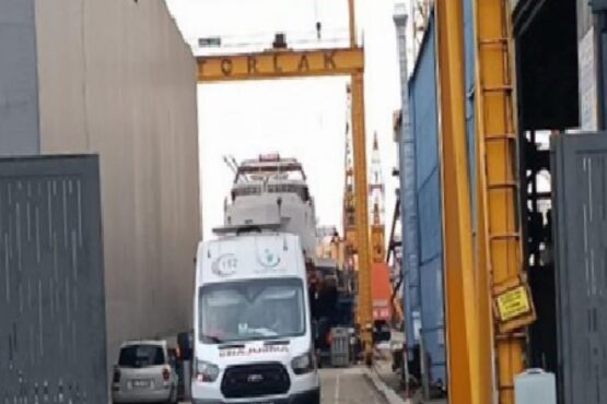 Tuzla tersanesinde karbondioksit tüpü patladı: 1 işçi hayatını kaybetti