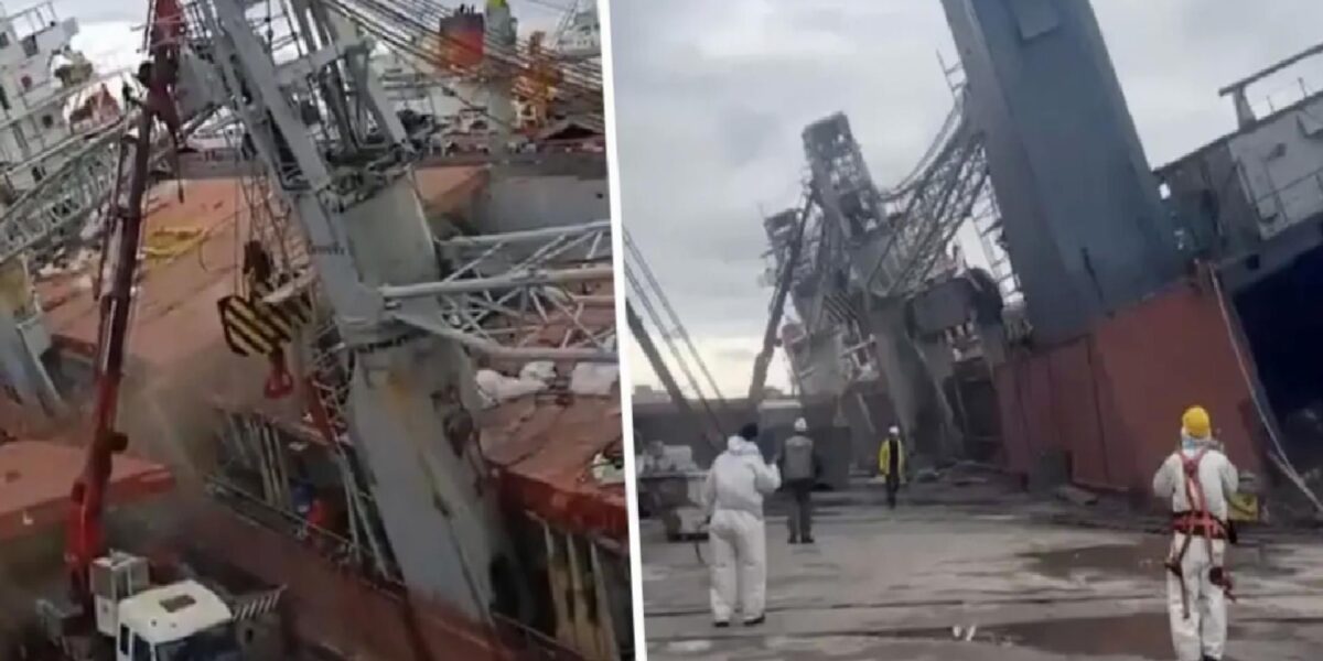 Tuzla tersanelerinde gemi yan yattı: 1 işçi yaşamını kaybetti