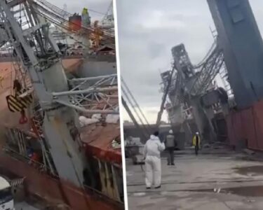 Tuzla tersanelerinde gemi yan yattı: 1 işçi yaşamını kaybetti