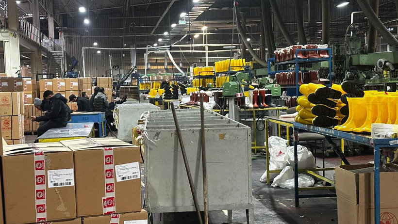 Gezer Fabrikası'nda işçiler iş bıraktı 1