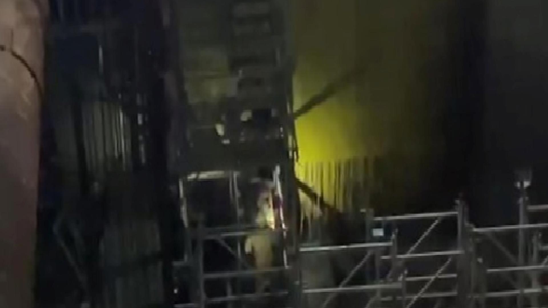 İstanbul Beyoğlu’nda metro inşaatında iskele devrildi: 1 işçi hayatını kaybetti