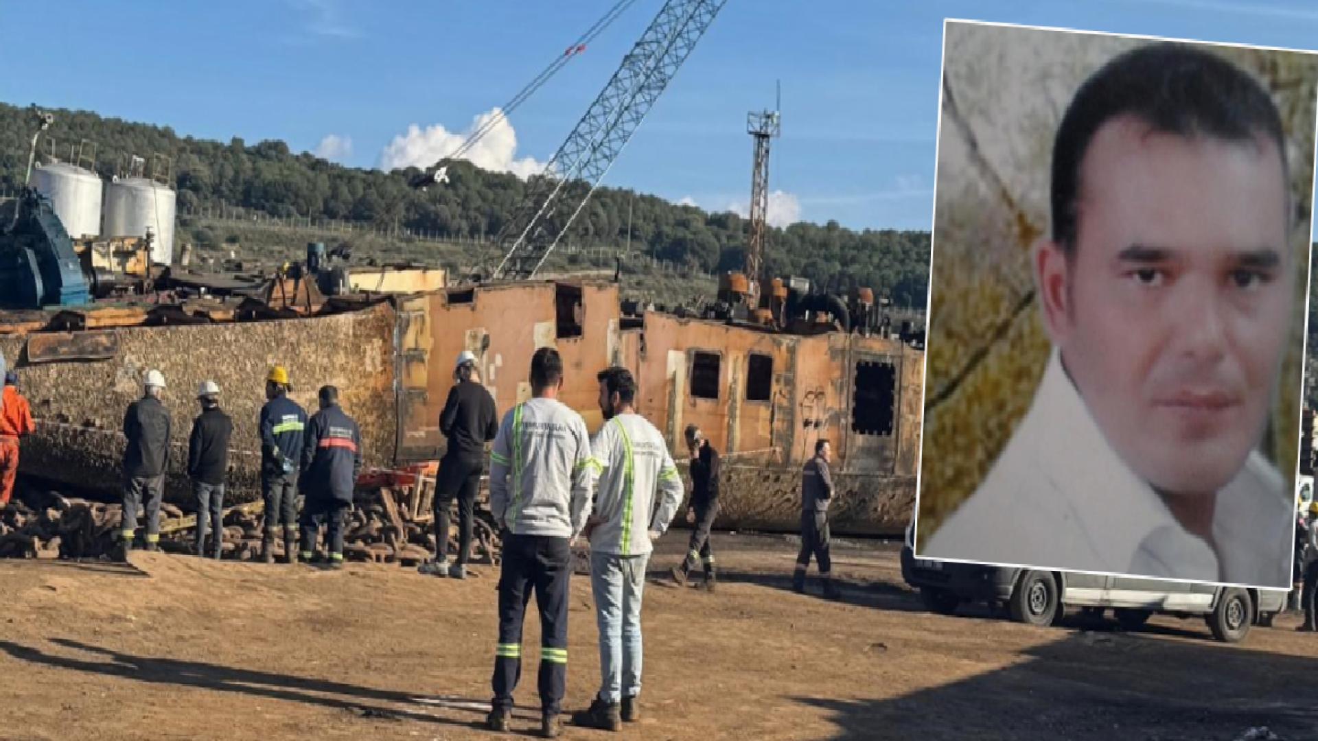 İzmir Aliağa’da üzerine gemi parçası düşen 44 yaşındaki işçi hayatını kaybetti