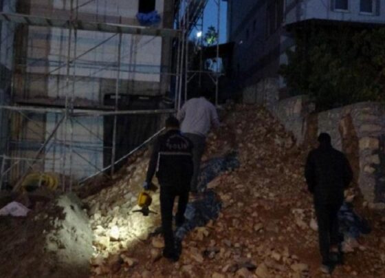 Malatya'da inşaatta düşen 44 yaşındaki işçi hayatını kaybetti