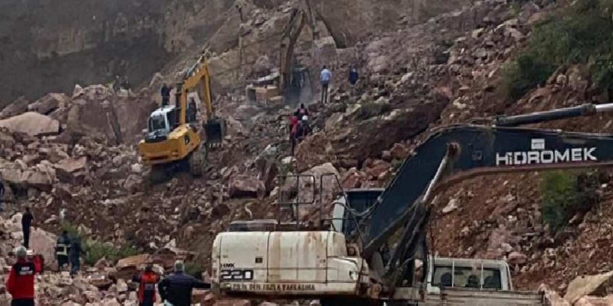 Ordu'da taş ocağı şantiyesinde göçük: 1 işçinin cansız bedenine ulaşıldı