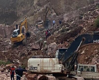 Ordu'da taş ocağı şantiyesinde göçük: 1 işçinin cansız bedenine ulaşıldı