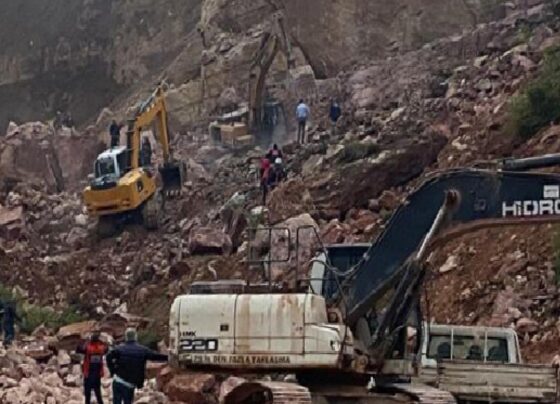 Ordu'da taş ocağı şantiyesinde göçük: 1 işçinin cansız bedenine ulaşıldı