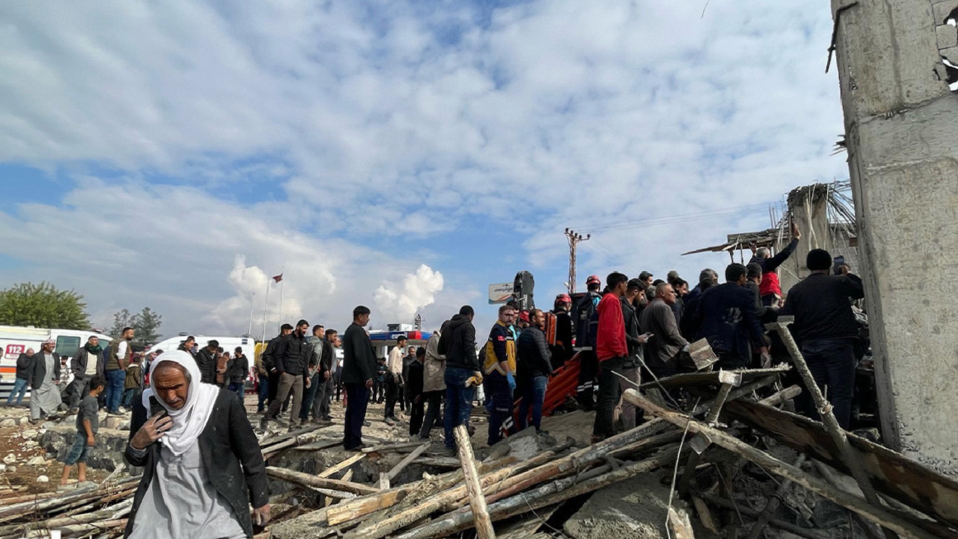 Şanlıurfa’da inşaat çöktü: İki işçi hayatını kaybetti