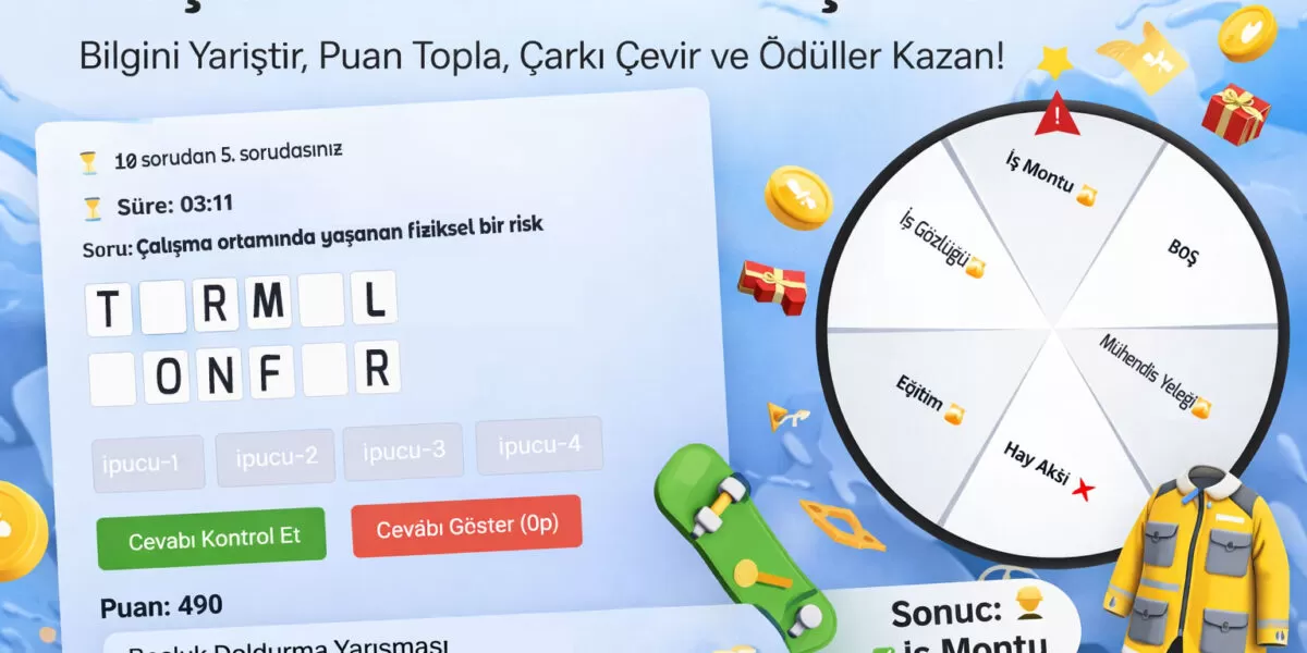 Boşluk Doldurma Yarışması 1 Boşluk Doldurma Yarışması