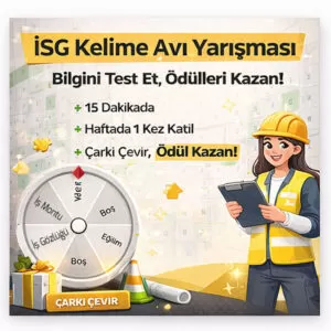 İş Güvenliği Kelime Bulmaca Yarışması