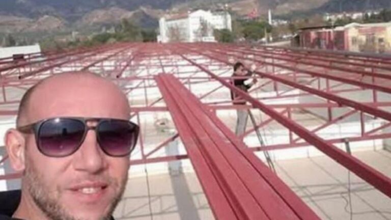 Aydın'da çatıdan düşen işçi hayatını kaybetti