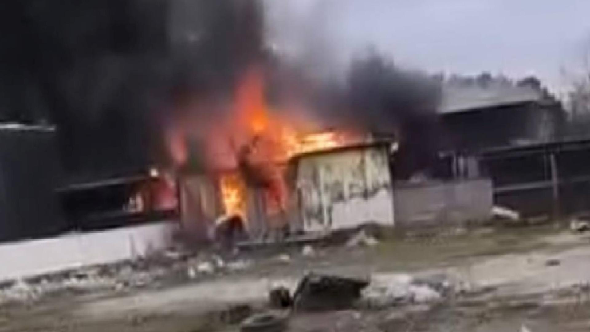 İstanbul Şile’de konteynerde mahsur kalan işçi çıkan yangında yaşamını yitirdi