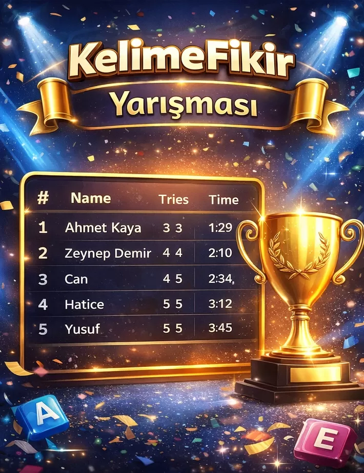 KelimeFi Bulmacası