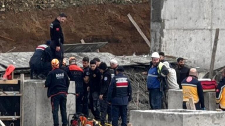Bursa BESOB'ta tonlarca betonun altında kalan işçi hayatını kaybetti!