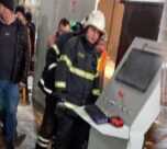 Burdur’da işçilerin üzerine mermer blok düştü