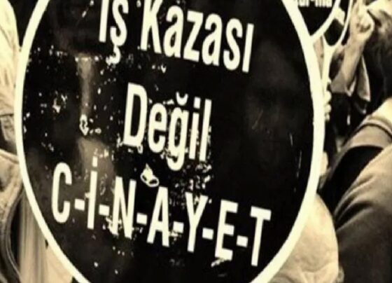 Düzce'de devrilen vinçten düşen 1 işçi hayatını kaybetti