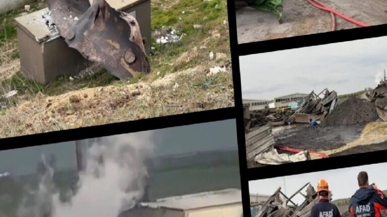 Tekirdağ'da yağ fabrikasında patlamada 48 yaşındaki işçi hayatını kaybetti